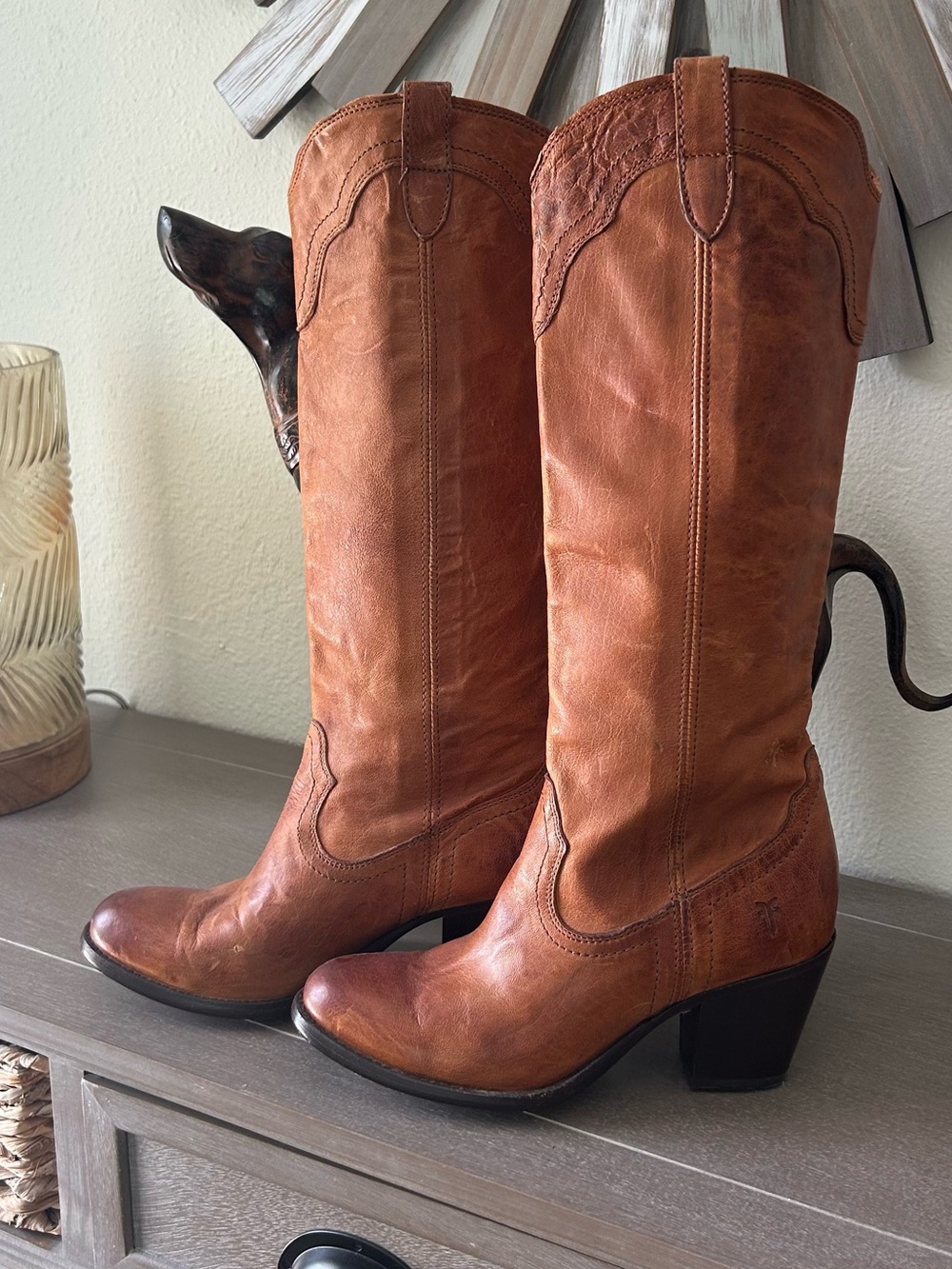 Frye 18” Boots 8.5